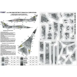 Us Stock Sukhoi Su-24m White 20 Ukrainian Air Forces Digital Camouflage Use Foxbot Decal