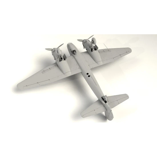ICM 48240 - JU 88D-1, WWII GERMAN RECONNAISSANCE PLANE - 1/48 scale model kit