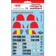 ICM d3202 1/32 decal for I-16 type 10 Spanish republic air force