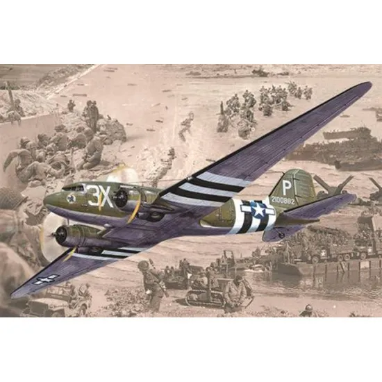 Roden 300 - 1/144 scale - Douglas C-47 Skytrain (Dakota MK.III) Model kit