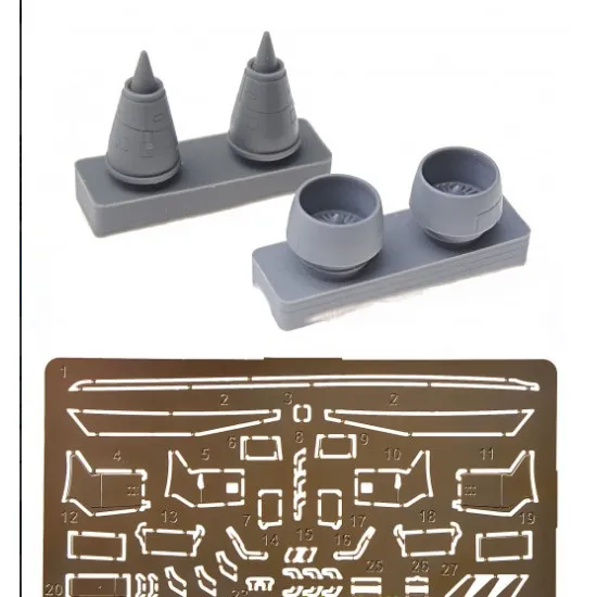 BPK 14408 - Bombardier CRJ-700 American Eagle company 1/144 scale model kit
