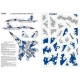 DIGITAL MASKS FOR SUKHOI SU-27S UKRANIAN AIR FORCES 1/72 Foxbot FM 72-003