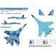 DECAL FOR SUKHOI SU-27S UKRANIAN AIR FORCES CAMOUFLAGE 1/32 Scale Foxbot 32-003