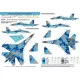 DECAL FOR NUMBERS FOR SUKHOI SU-27UBM UKRANIAN AIR FORCES 1/32 Foxbot 32-005