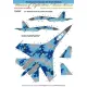 Us Stock Decal For Sukhoi Su-27 With Name 1/32 Scale Foxbot 32-006
