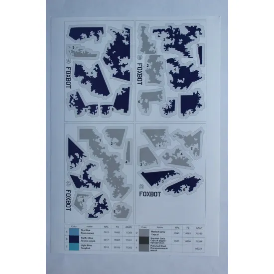 SUKHOI SU-27UBM, UKRANIAN AIR FORCES, DIGITAL CAMOUFLAGE 1/32 Foxbot FM 32-004