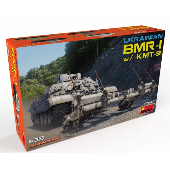 Miniart 37043 - 1/35 Ukrainian BMR-1 with KMT-9