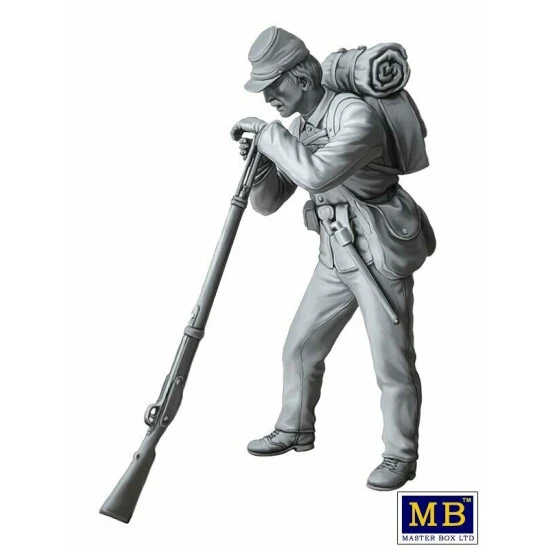 Master Box 35196 - 1/35 - A Quick Rest, After the Battle. Union Army Infantry