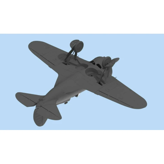 ICM 32007- 1/32 I-16 type 24 with Soviet pilots (1939-1942) scale model kit