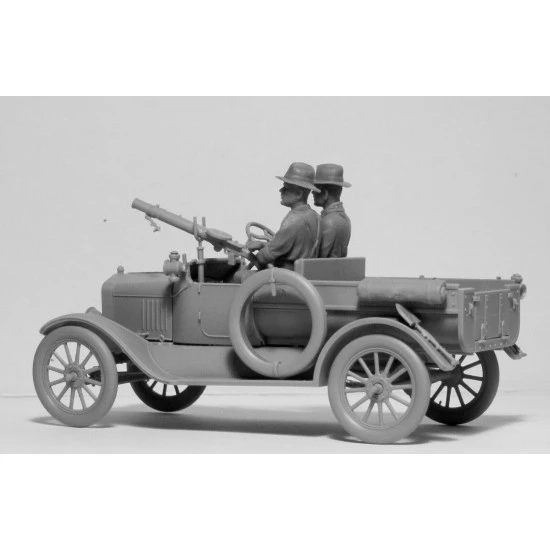 ICM 35707 - ANZAC Drivers (1917-1918) (2 figures) - 1/35 SCALE MODEL KIT
