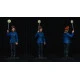 MINIART 38010 1/35 SCALE MODELGERMAN TRAIN STATION STAFF 1930-40s