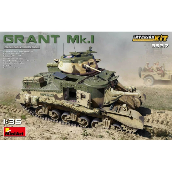 MINIART 35217 1/35 SCALE MODEL GRANT Mk.I INTERIOR KIT