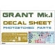 MINIART 35217 1/35 SCALE MODEL GRANT Mk.I INTERIOR KIT