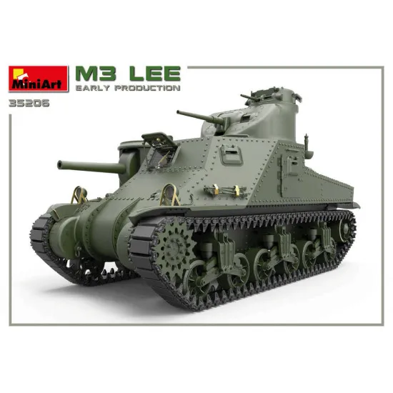 MINIART 35206 1/35 SCALE MODEL M3 LEE EARLY PRODUCTION. INTERIOR KIT