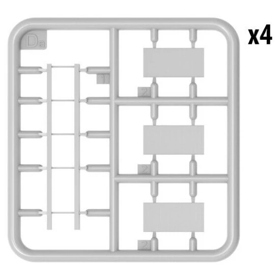 MINIART 35596 1/35 SCALE MODEL GARAGE WORKSHOP