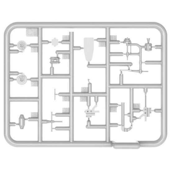 MINIART 35596 1/35 SCALE MODEL GARAGE WORKSHOP