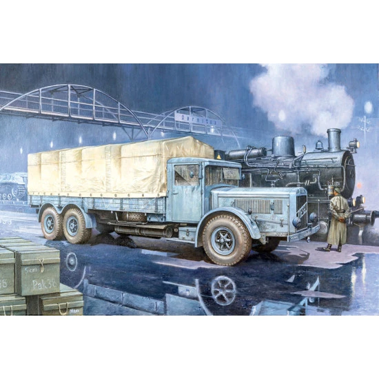 Roden 738 - 1/72 - Vomag 8 LR LKW WWII German Heavy Truck Plastic Model kits Roden 738 - 1/72 - Vomag 8 LR LKW WWII German Heavy Truck Plastic Model kits