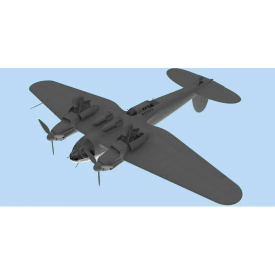 ICM 48265 - 1/48 He 111H-6 North Africa,WWII German Bomber, plastic model kit