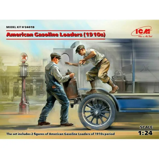 ICM 24018 - 1/24 American Gasoline Loaders (1910s) 2 Figures