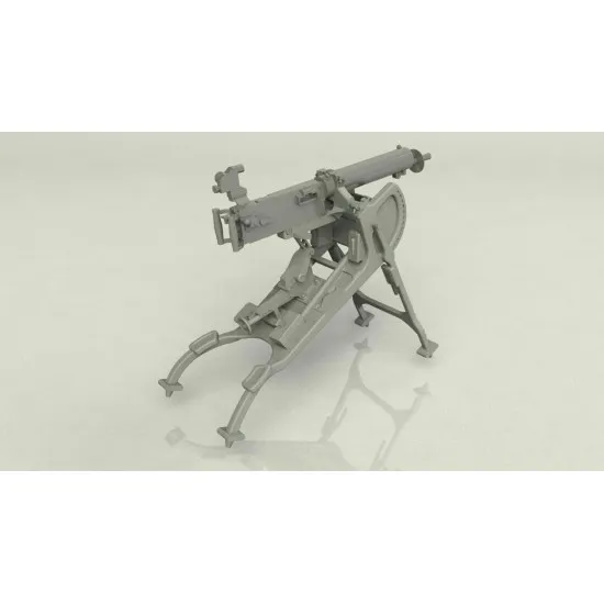 ICM 35710 - 1/35 German MG08 Machine Gun, scale plastic model kit