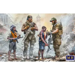 Us Stock Master Box 35200 - 1/35 Somewhere On Our Planet. Sharing A Smoke Scale Model Kit