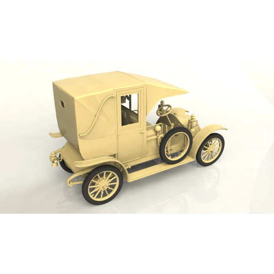 ICM 24030 - 1/24 Paris Taxi Type AG 1910 scale model kit