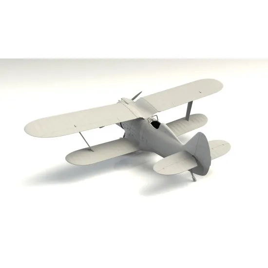 ICM 48099 - 1/48 I-153 Chinese fighter Guomindang plastic scale model kit