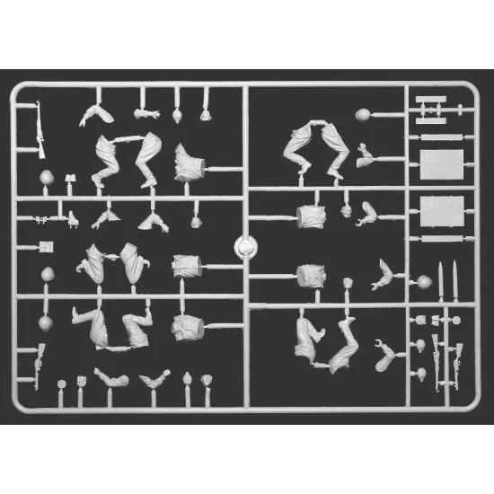 Miniart 35129 - 1/35 Soviet Gun USV-BR 76-mm 1941 with Limber and Crew USSR kit