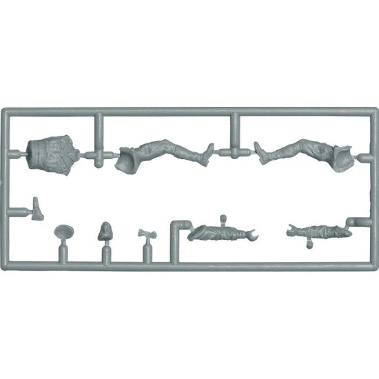 Miniart 35168 - 1/35 U.S.Military Policeman with Motorcycle WWII Plastic Models