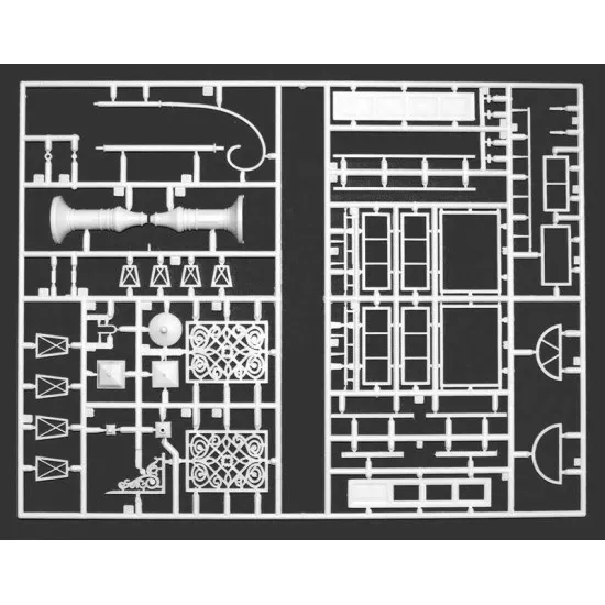 Miniart 35504 Lithunianan City Building Scale Plastic Model Kit 1/35