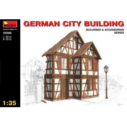 Miniart 35506 German City Building Scale Plastic Model Kit 1/35