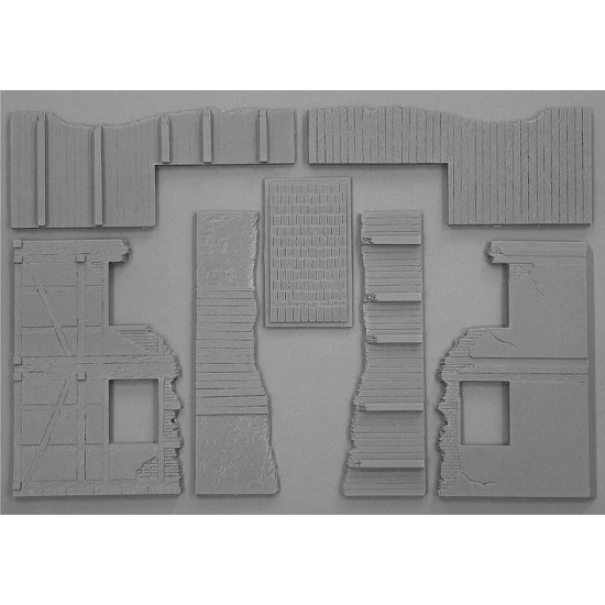 Miniart 35506 German City Building Scale Plastic Model Kit 1/35