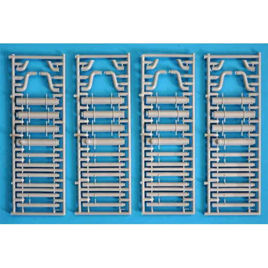 Miniart 35518 - 1/35 Flat Tile Roof for Buildings Plastic Model Kit 1 Figure