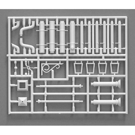 Miniart 35520 - 1/35 Ruined Village House Diorama Scale Plastic Model Kit