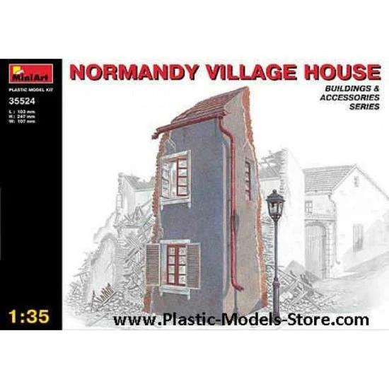 Miniart 35524 - 1/35 Normandy Villadge House Building for Diorama Plastic Model