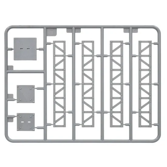 Miniart 35529 - 1/35 Metal Telegraph Poles for Diorama Plastic Models Kit