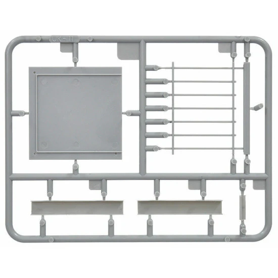 Miniart 35531 - 1/35 Metal Bridge for Diorama Plastic Model Kit 44 Detalis