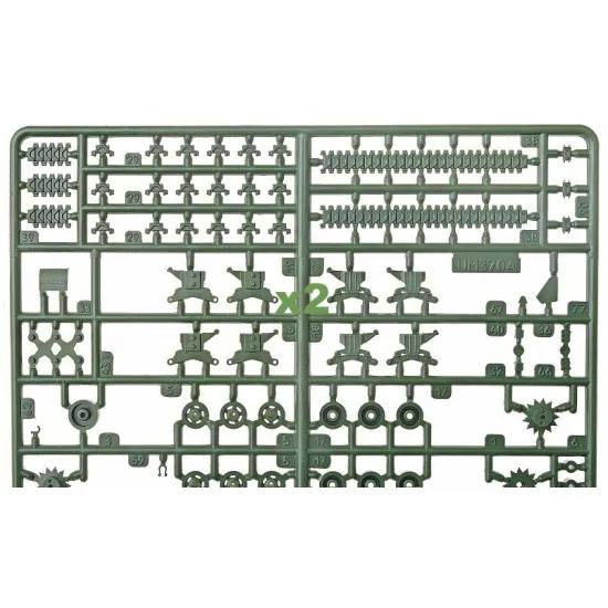 Unimodel 227 - 1/72 Armored Troop-Carrier M7 KANGAROO UM 227 Plastic Model Kit