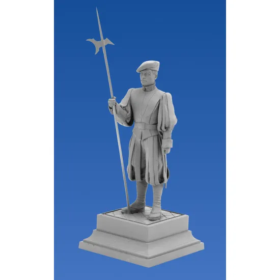 ICM 16002 - 1/16 - Vatican Swiss foot Guard - plastic model figure kit