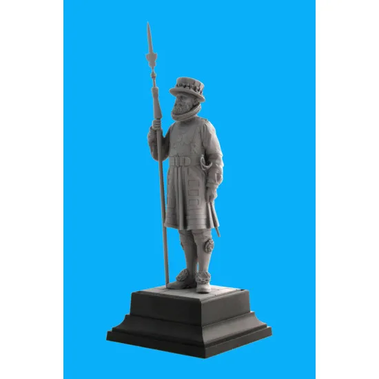 ICM 16006 - Yeoman Warder beefeater 1 Figure 1/16 Scale Model Kit 112 mm