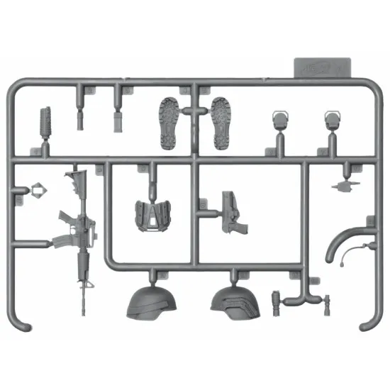 ICM 16101 - 1/16 - S.W.A.T. Team Leader Stormtrooper plastic model kit scale