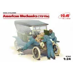 ICM 24009 - 1/24 American Mechanics (1910s) 3 figures scale plastic model kit