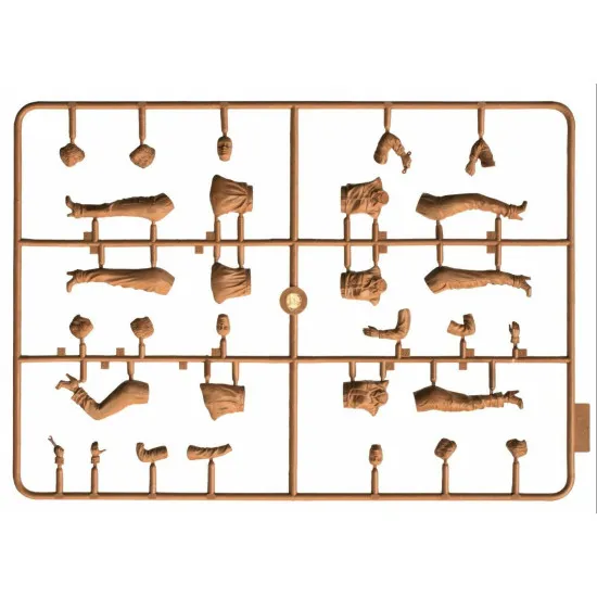 ICM 24009 - 1/24 American Mechanics (1910s) 3 figures scale plastic model kit