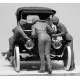 ICM 24009 - 1/24 American Mechanics (1910s) 3 figures scale plastic model kit