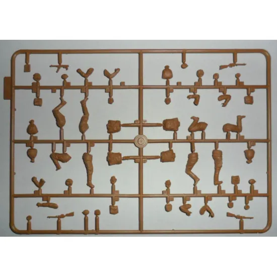 ICM 35368-1/35 T-34-76 With Soviet Medium Tank Riders WWII scale model kit