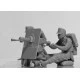 ICM 35697 - 1/35 Austro - Hungarian MG Team WWI, (2 figures), plastic model kit