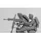 ICM 35697 - 1/35 Austro - Hungarian MG Team WWI, (2 figures), plastic model kit