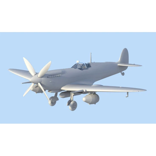 ICM 48060 - 1/48 - British Fighter Spitfire MK.IXC Beer Delivery Royal RAF