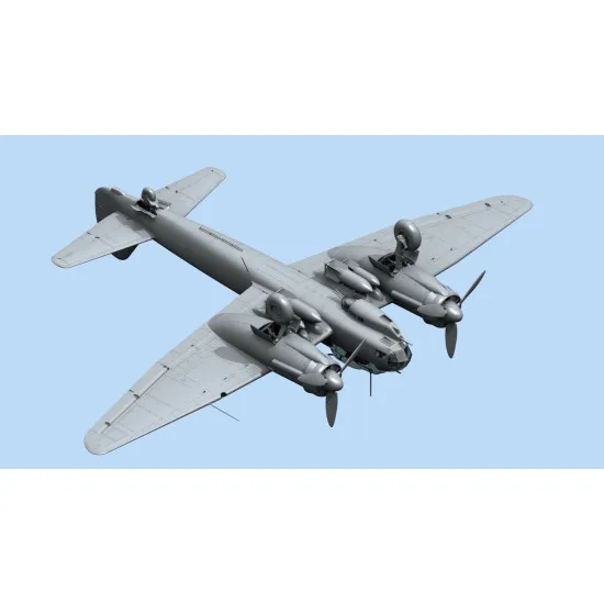 ICM 48234 - 1/48 JU 88A-14 German Bomber, WWII plastic kit scale model
