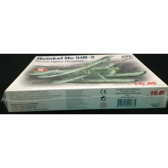 ICM 72192 - 1/72 HE 51B-2 German Floatplane Fighter, scale model kit